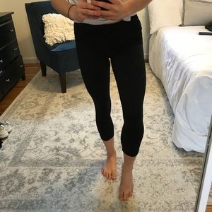 Nike Dri-Fit 3/4 length black yoga pants